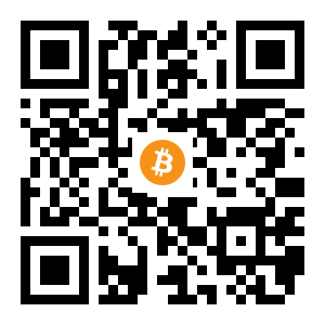 bitcoin:162vh843cW8KzNiiEFfmmhAMhEgmvufVFd black Bitcoin QR code