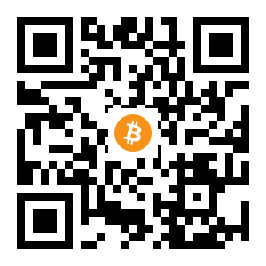 bitcoin:163yxFzXwK9hVCac71awYhCAeL6JZ3vswn black Bitcoin QR code