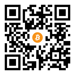 bitcoin:167Q7mpidTCVprxNaxgp7DTxZ7uWhXZgBU black Bitcoin QR code