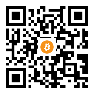 bitcoin:167hkfFTEA6Kb5XkHZDBjZGtqWT8VwpbvL black Bitcoin QR code