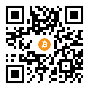 bitcoin:16AUB2EMXaBMECpgEspE7RptJM8yCxbArB black Bitcoin QR code