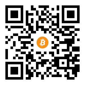 bitcoin:16AfKYuQ9yNY7qQffS2FvNzJSFJfYNqRK7 black Bitcoin QR code
