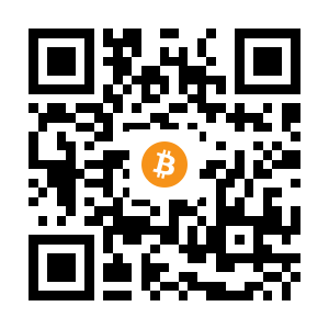 bitcoin:16BCjbogt9cS5K7WQb9LVDCBZC59Xwn4fn black Bitcoin QR code