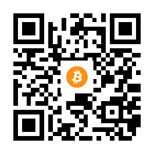 bitcoin:16BJNJWcLP537yY5H4FyQrvu8UnpyxNw5g black Bitcoin QR code