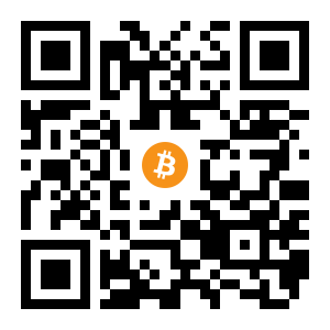 bitcoin:16Be2D9MYzx8Jrqe722hrApxUgQba8js9f black Bitcoin QR code