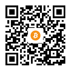 bitcoin:16BfiVx99Gf6yAVjWdNmXSsyfUMisPKHB6 black Bitcoin QR code