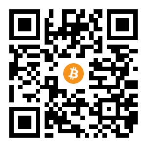 bitcoin:16Cp8bGvKpmFmLGtHEucBuWnmJJBS71Pin black Bitcoin QR code