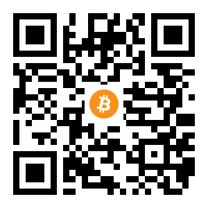 bitcoin:16Cpib9jY5wYT8mUeGnzchK4PFKX89JiSM black Bitcoin QR code