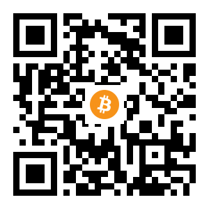 bitcoin:16CuXR3yYWTw8NocgL8mcyYe1RJLykvokQ black Bitcoin QR code