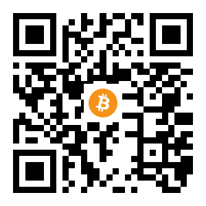 bitcoin:16DG6SbKmJ1VKBqg4zkAs6ZCLsu7suMvtx black Bitcoin QR code