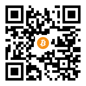 bitcoin:16DvJaRzRCdLgrwDKvb12zjT7ahAV8yVZx black Bitcoin QR code
