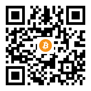 bitcoin:16GdFgMp6qjkM7ByFfdzbZDUArNCrQ7oWZ black Bitcoin QR code