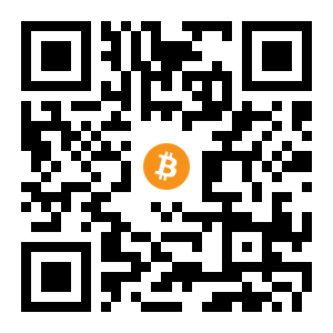bitcoin:16J9Suf1byX4gDJdr8ikrjZAvg5t4eiQDy black Bitcoin QR code