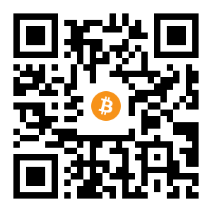bitcoin:16J9oUkNCzgKFVXxWqAFv9CEvWCJp9LQEm black Bitcoin QR code