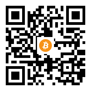 bitcoin:16KNZSDxTyjxDMWGmnC4T8NVnrnfHkbs9o black Bitcoin QR code