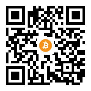 bitcoin:16LoTAVdCrtznT3b44wBfNHgouqE3iVhbo black Bitcoin QR code