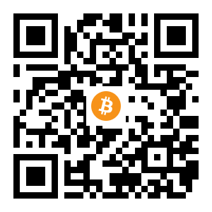 bitcoin:16LyaBu1M8P6z6T2nakWcYAgwkPdqQ8Gct black Bitcoin QR code