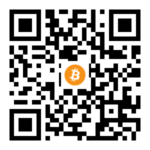 bitcoin:16N2556Tu5zSv8xRyKGpNhVHsDP2ZkYq3f black Bitcoin QR code
