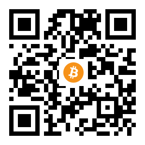 bitcoin:16NwCWwhNqhAahQTPdpmJ9ufCM2g71pak7 black Bitcoin QR code