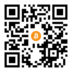 bitcoin:16PDR9CSC1YizHkrjR6TQpgWcyE6vMrYQT black Bitcoin QR code