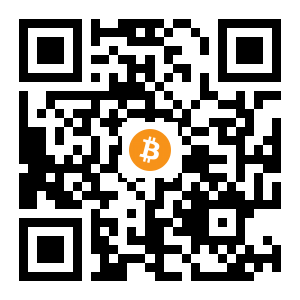 bitcoin:16PYnpiuNL6BzBBcgGDabhtZysg4VSHNHv black Bitcoin QR code