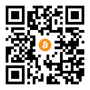 bitcoin:16QHtK5oCuGsxNp1MnGLF5oXjJufMpjZ8P black Bitcoin QR code