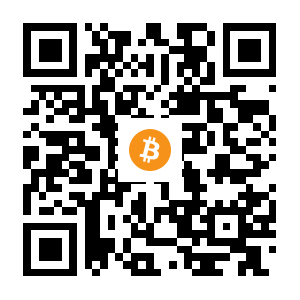 bitcoin:16QP8twGDmfwyPspiBmuCa1oAWxbpU9QbN black Bitcoin QR code
