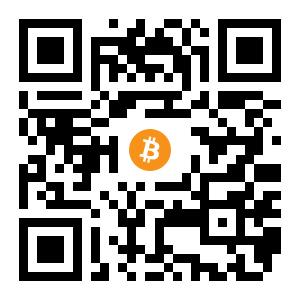 bitcoin:16RzsheRt7JXqY8jsWCkSfAcXAr4kndSjJ black Bitcoin QR code