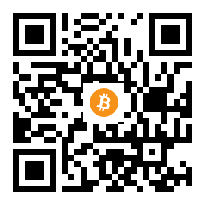 bitcoin:16UNkG2YsbSLiByRmPNk55HnJvuJfKFU1H black Bitcoin QR code