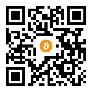 bitcoin:16W8PymxRpUGXGJc4QHiDw3jfQmGP9fW3y black Bitcoin QR code