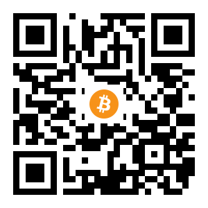 bitcoin:16XUQPCxBEeR7qF2msRDNPFT3uDU9aVoQ7 black Bitcoin QR code