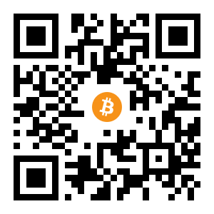 bitcoin:16YFYYAdwysah17Uz2iJpWCJfjXvr3qHpe black Bitcoin QR code