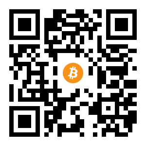 bitcoin:16YfKp58FtULT9viFkVXUYBhLDFGFg8KQe black Bitcoin QR code