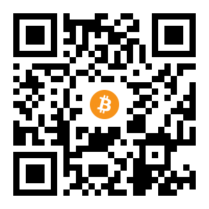bitcoin:16Z6oWoMXFm7kqdhttCsQVXVUdEMev9CdL black Bitcoin QR code