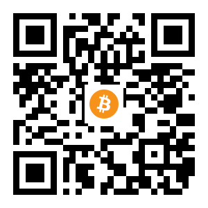 bitcoin:16a7dYtHXh5xJ2iMEH9WQuhsUanHFHR7gM black Bitcoin QR code