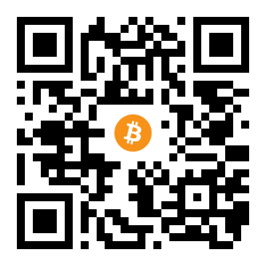 bitcoin:16aCddmJ2AvMLTWTdYZ2kFskNYRHg5ydyD black Bitcoin QR code