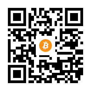bitcoin:16aHg9e3szd5PsoQti5JJW8NMwYBmfZxfw black Bitcoin QR code