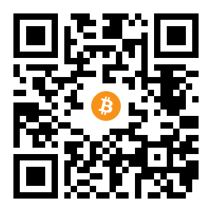 bitcoin:16aUY7U6Wv6Euq9KrrbRuyEgcJ65QFUtQ3 black Bitcoin QR code