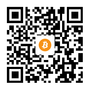 bitcoin:16aXc959yzGdKuaUHuwSKwdNyV6vf5YYc6 black Bitcoin QR code