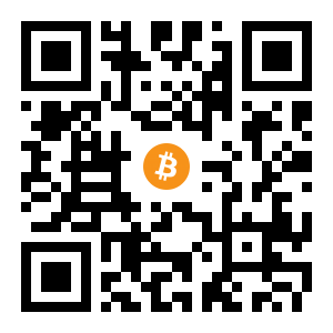 bitcoin:16b6XYv51YuSS58EEmMALuR5y9C1zSBBzG black Bitcoin QR code