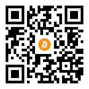 bitcoin:16cU5C8JPNCLcXyTxBmm8weqcDrQVGkQvA black Bitcoin QR code