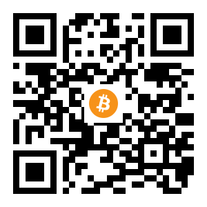 bitcoin:16cmAJwnXpRF77cb6CBfcDPHPZMieL4cJH black Bitcoin QR code