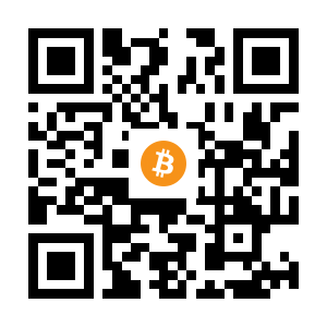bitcoin:16dpv2B7tZAKgoAuP8C5w1AVERx6m8fEXd black Bitcoin QR code