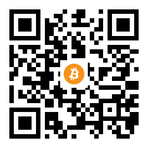 bitcoin:16fL5u9YR35uAryu2zZU6S1YGVqhvMU5YK black Bitcoin QR code