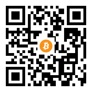 bitcoin:16gCiZ29TtUKFsedgboAFNRdZyaunEnj9C black Bitcoin QR code
