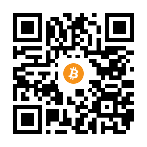 bitcoin:16gVihrHUsyZtR6Xnu1vpqYm8z8ukubbH8 black Bitcoin QR code