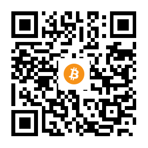 bitcoin:16h7TVyzqhJTqPY4ghQbbCkWYcyUF2rJ7n black Bitcoin QR code