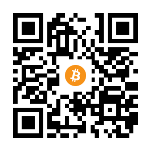 bitcoin:16i3nKbSSU4ZYuutbnbhPMgFYTnk29KpMw black Bitcoin QR code