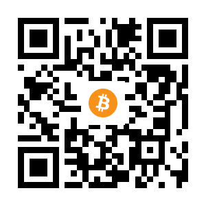 bitcoin:16iLfWMebvNL3zSMtjWRuZKZSe15N7nfje black Bitcoin QR code
