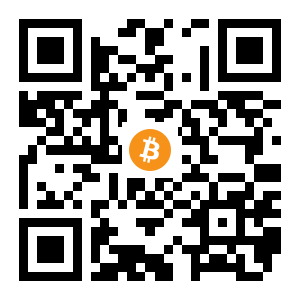 bitcoin:16jh9sjJhgM8MCkwoNNBMbT57T7rmAuf9L black Bitcoin QR code